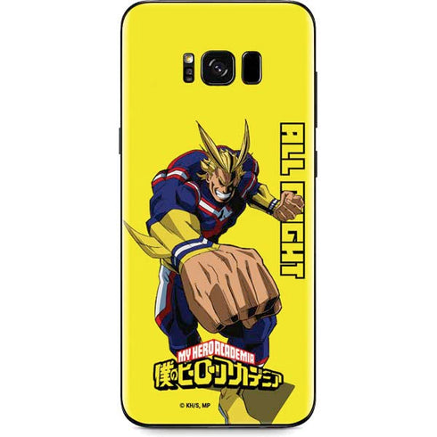 My Hero Academia All Might Season 5 Galaxy S8 Plus Skin